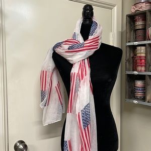 Women's American Flag Scarf